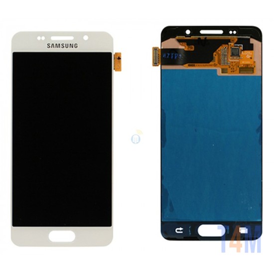 TOUCH+DISPLAY SAMSUNG GALAXY A3 A310 SERVICE PACK [GH97-18249A] 4.70" BRANCO 